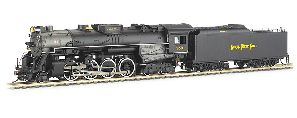 2-8-4 Berkshire Steam Locomotive